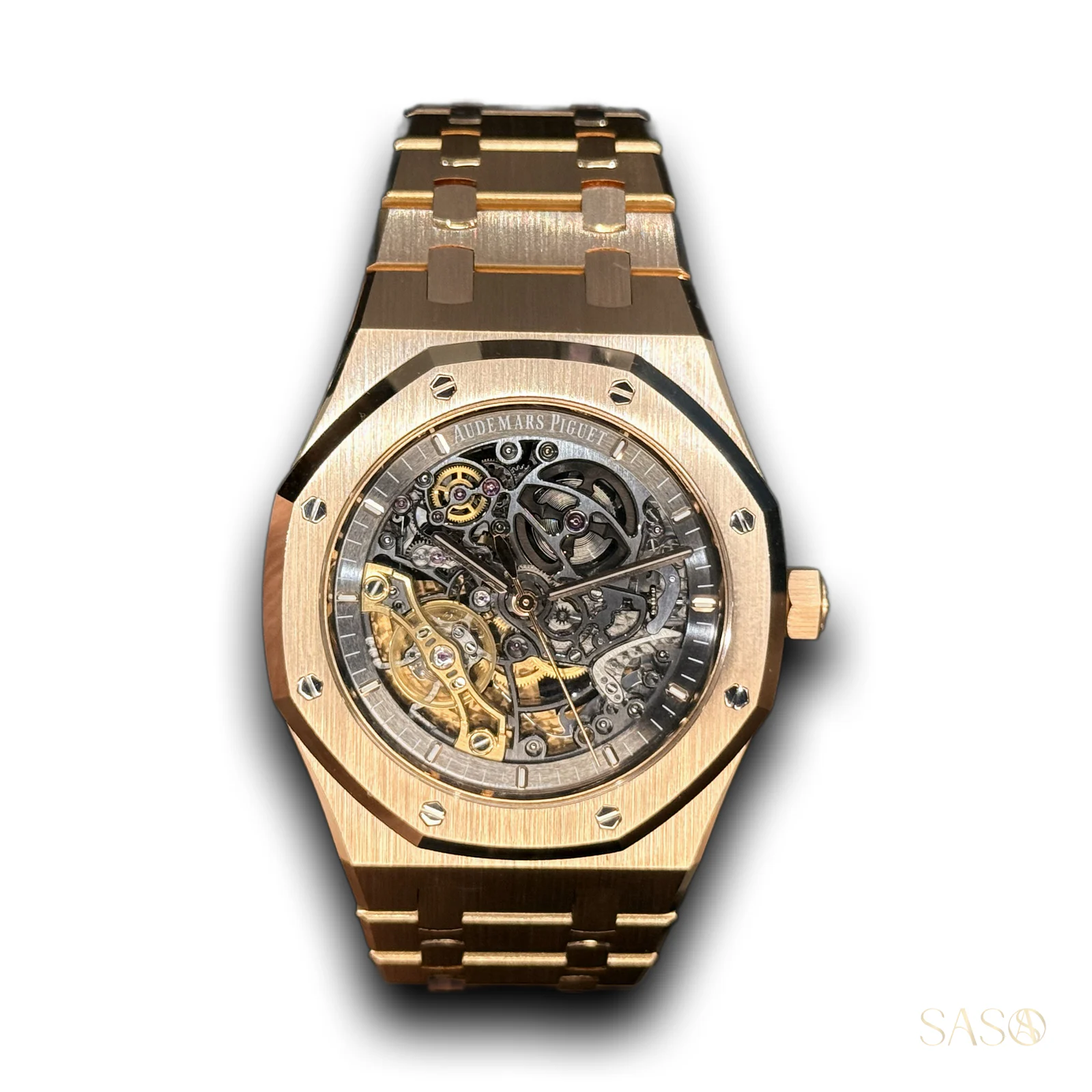 Audemars Piguet Royal Oak Double Balance Wheel Openworked Rose Gold 15407OR.OO.1220OR.01