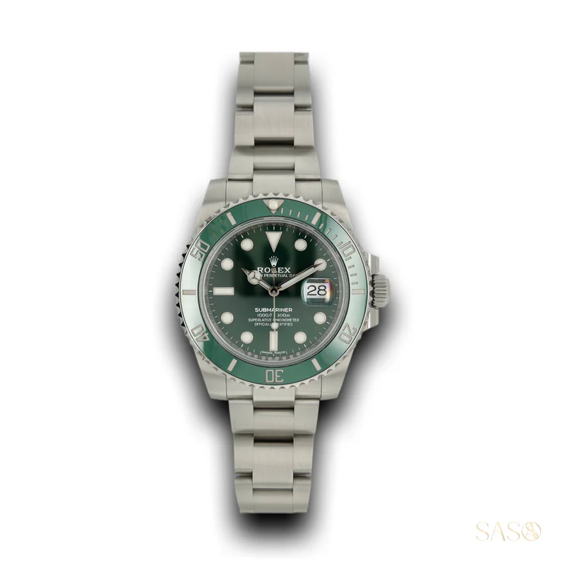 Rolex Submariner Date “Hulk” Green Dial Steel 116610LV