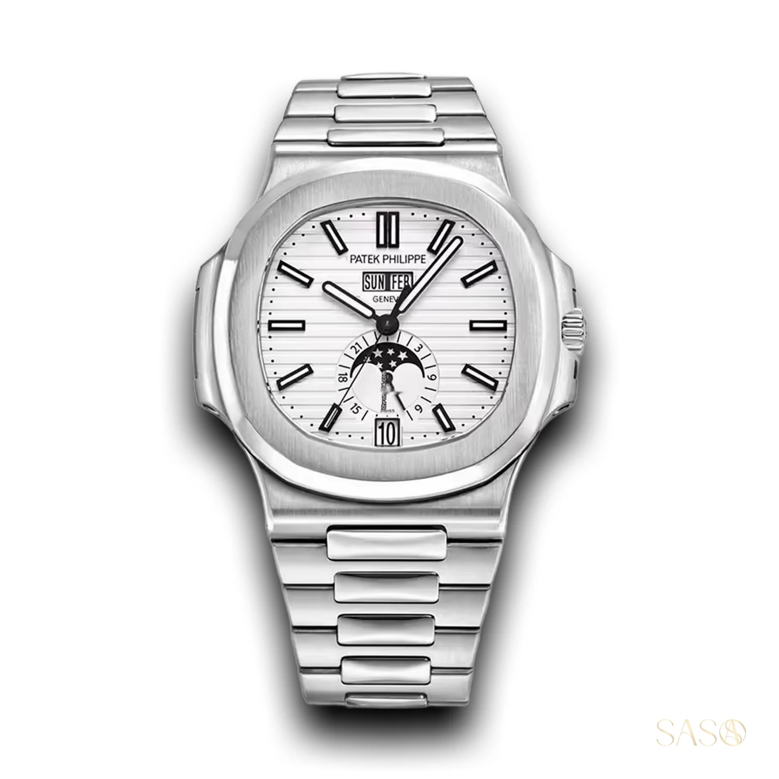 Patek Philippe Nautilus Annual Calendar Moon Phase 5726/1A-010