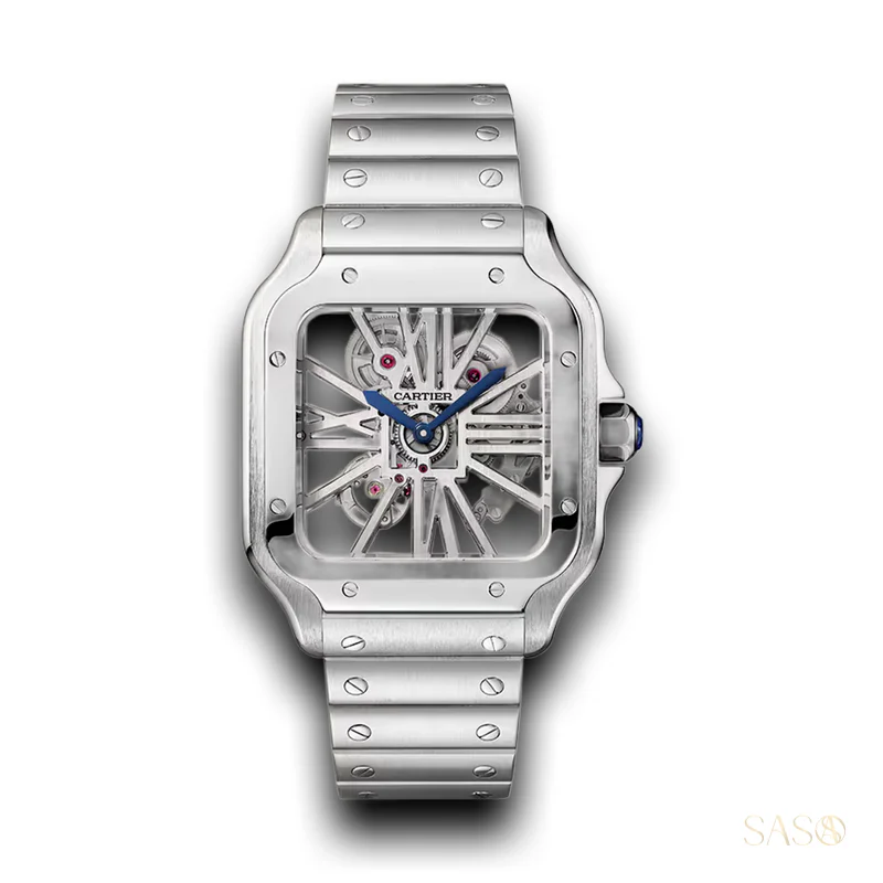 Cartier Santos de Cartier Skeleton WHSA0014