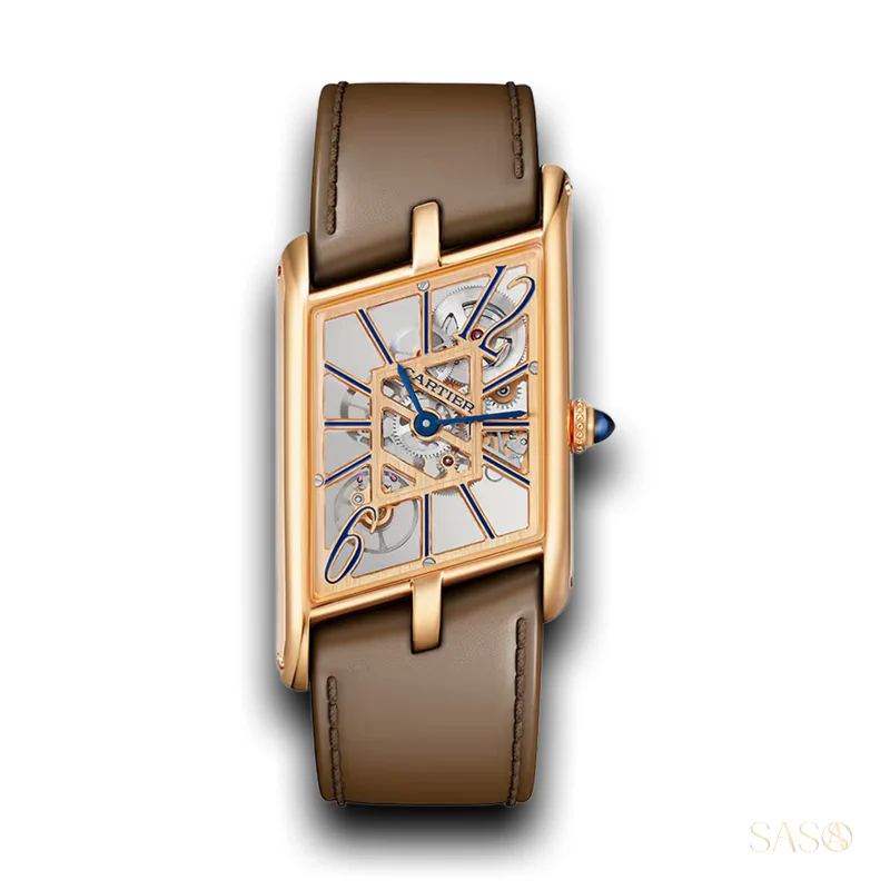 Cartier Tank Asymétrique Skeleton WHTA0028