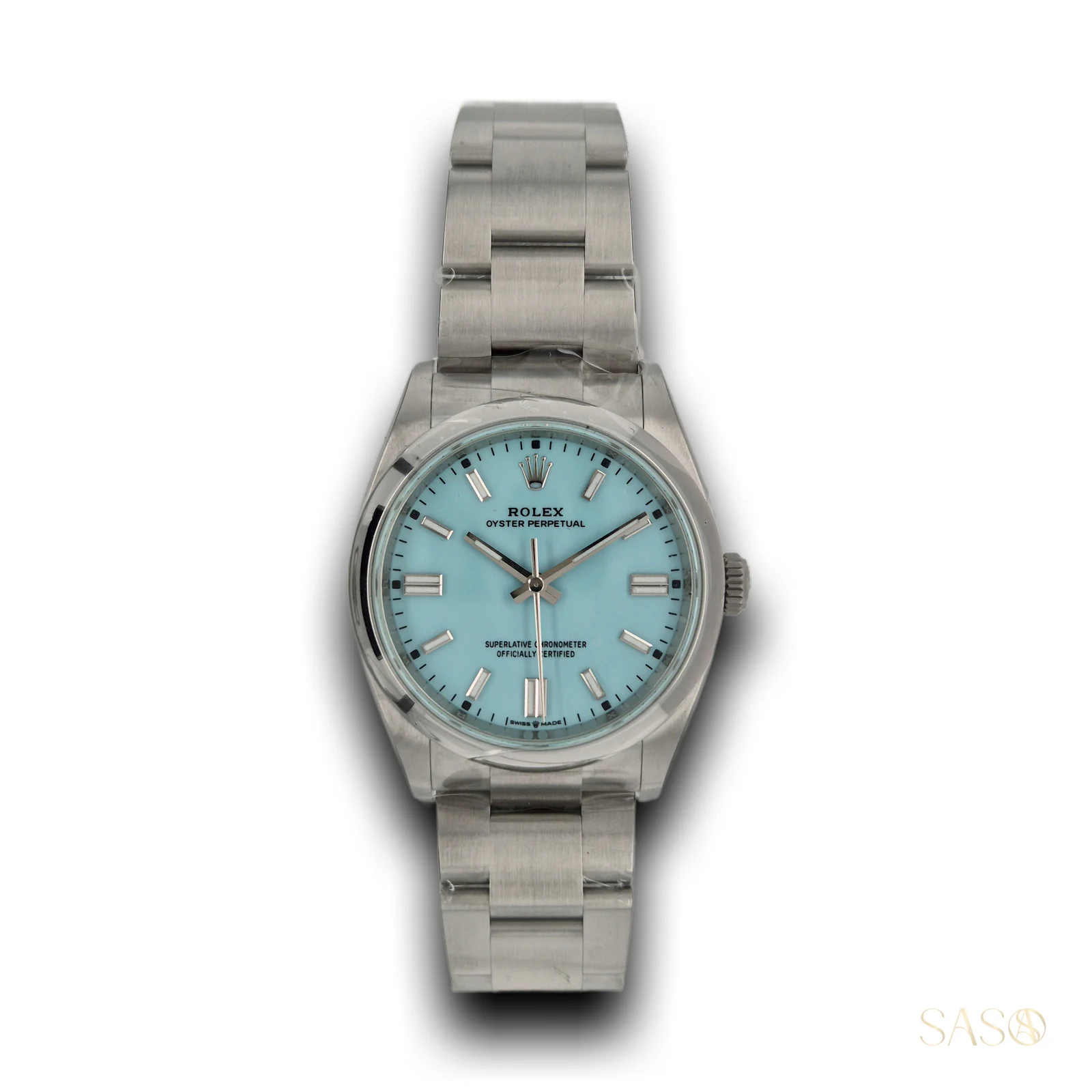 Rolex Oyster Perpetual 36 Tiffany Blue Dial 126000